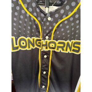 Spirit Brands C4 Longhorns Jersey Mens Large Black Yellow